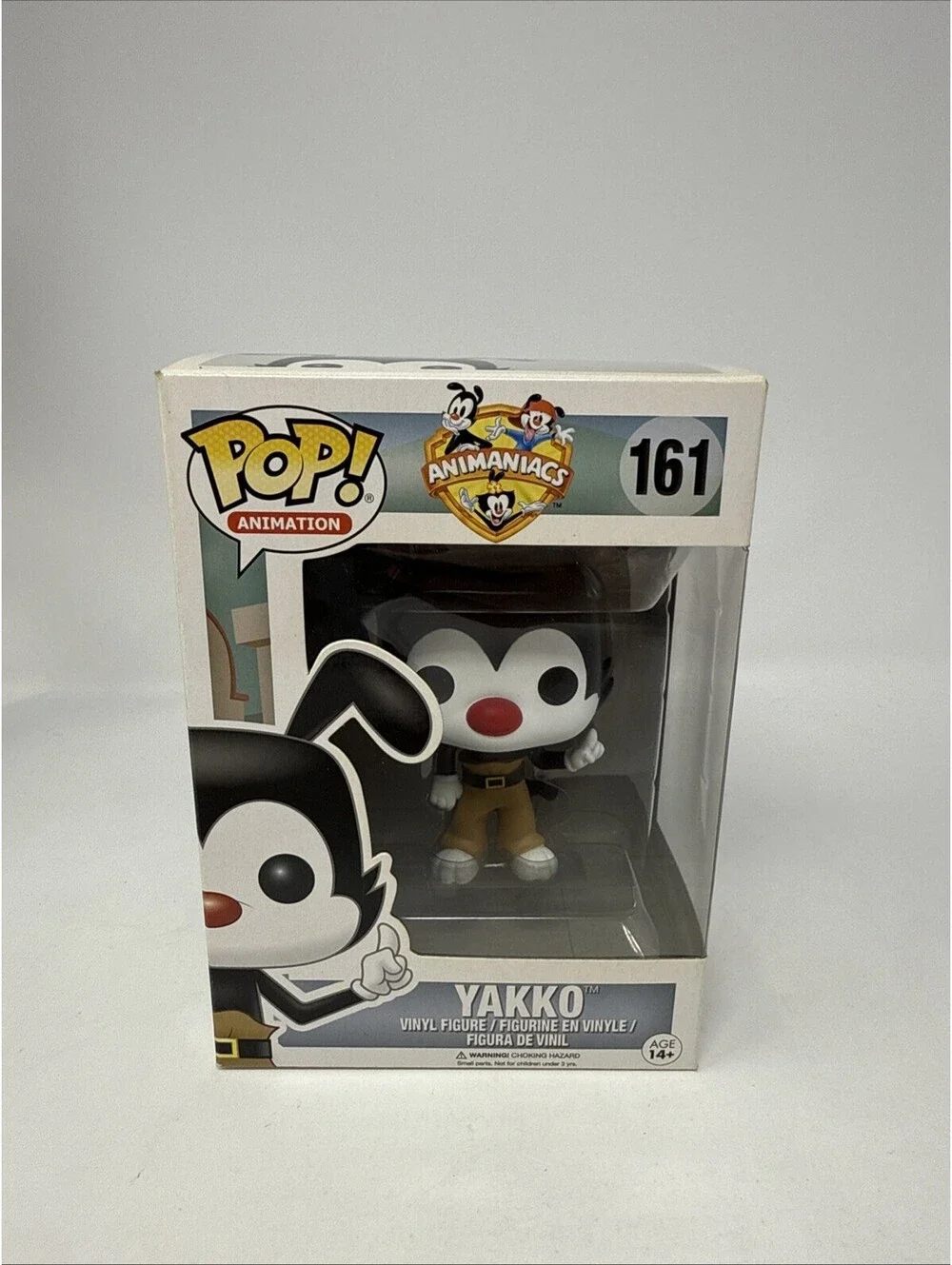 Funko Pop! Animation Yakko #161 Animaniacs Vinyl Figure